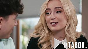 religious couple lexi and parker break rules in wild threesome!