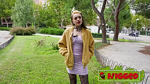 लेडी मेडुसा का टाइट गंद काले लंड से हर इंच महसूस करती है