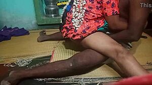 Indian aunty gets steamy with step boyfriend. So hot!