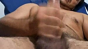hey, are you watching this solo boy stroking his cock hard?