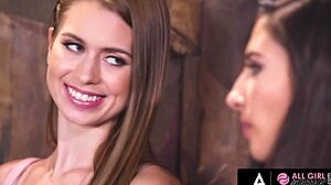 Lesbian Threesome Massages Gianna Dior