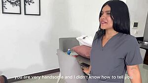 Big Ass Slutty Masseuse Camila Henao Rides BBC Hard