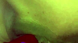 Tattooed Amateur Teases Tight Pussy with Vibrator Until Orgasm