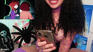 Reacting To Mystery Bang Hentai Halloween Creampie