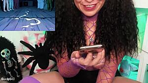 Reacting To Mystery Bang Hentai Halloween Creampie