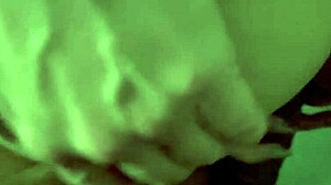 How does Luiza Marcato handle monster cock in bathroom POV pussy fuck?