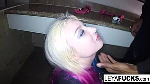 Blonde Hooker With Big Tits Anally Pleases Pimp On Snowy Streets In Interracial Cumshot Scene