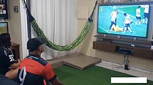 corinthiana vs flamenguista, football game ends in wild sex challenge