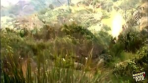 super sexy couple fucking doggystyle by the pool outdoors