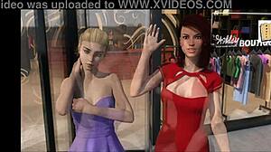 triangle 7 game with big tits in 3d