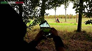 Ever Seen Outdoor Foot Worship Turn Into Wild Facesitting Domination?