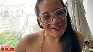 essa morena safada turns her new guy into a cuckold with wild cowgirl ride