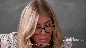 gotta rush, late to class but first in ass with lolly dames