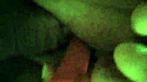 Using Pink Vibrator While Getting Fucked In Pussy And Arse