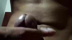 college guy masturbates at home for huge cumshot!