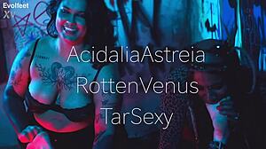 Bound Foot to Tickle and Suck