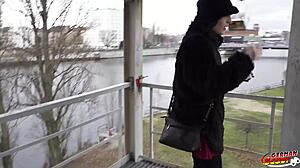 Crazy Skinny Goth Girl Brisen Love Rough Fuck At Porn Casting With Rimjob Squirting And Deepthroat!