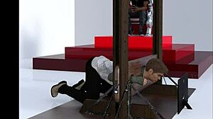 Lets play hardcore femdom - ending 2. Humiliation and domination unfold in this intense session.