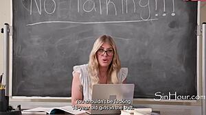 gotta rush, late to class but first in ass with lolly dames