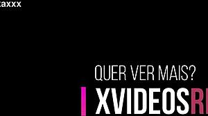 I am Kaity, a curvy brunette pornstar giving oral in my first scene trailer