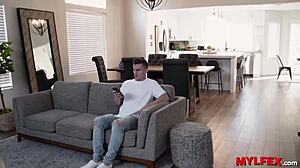 single milf fantasizes about her son's best friend, but what happens next?