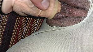 Did you see her pussy squirt twice in that tight, wet session?