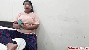 Desi Indian Girl Niharika Shows Big Boobs and Pussy with Full Audio