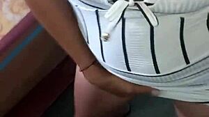 Homemade Sex with Tight Latina Neighbor in California Wet and Wild