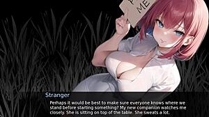 In this game, the unconventional visitor fucks and plays with tits