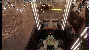 Hot Girl Fucked Through Ripped Jeans by Monster Cock.