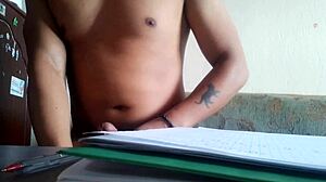 maluma tries to solve a logic problem while i masturbate in this amateur video