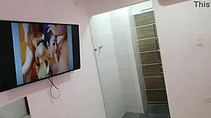 Blonde Reaches 12 Orgasms in Doggy