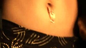 Beautiful Indian Woman Seduces with Dance