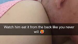 Real Cheating Girlfriend Turned Pet Cumslut on Snapchat - Richelle Rose!