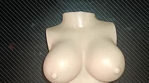 dolly asks for anal sex and presses her small tits