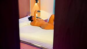 Latina Stepmother Roleplays As Mommy, Masturbates While Stepson Secretly Watches Her Ass