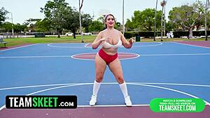 nia bleu: 'i want to be the first basketball pornstar!' watch her squirt and orgasm