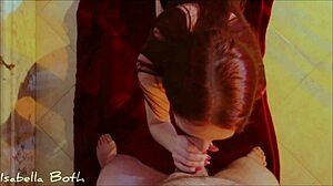 i watched my partner masturbate by the fireplace before she gave me an amazing blowjob