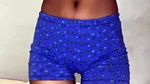 Hot amateur babe bent over naked shows pretty pussy and small tits