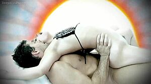 Deepslutpuppy indulges in vanilla blowbang with sloppy oral and cumshots