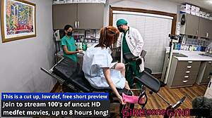 Oh, Ditria Rose, Spread Those Legs for That Intense University Physical Exam!