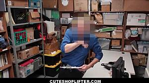 Cute Tiny Asian Teen Aurora Winters Caught Shoplifting And Fucked Hard By Mall Security