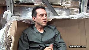 ginger french mature business lady got anal fucked at two separate locations