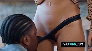 Whitney Wright and Christy Love lead interracial foursome with Liv Revamped