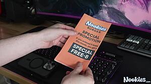 Aleksandra Mink earns special promotion with big cock pov action at Nookies