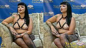 Close-up POV of a MILF's ass and pussy being fucked