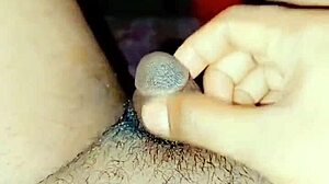 Crossdresser pisses and masturbates in the toilet!