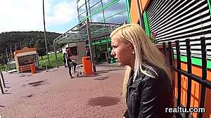 Ravishing Czech Teen Undresses in Shop and Gets Plowed Hard!