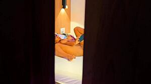 Latina Stepmother Roleplays As Mommy, Masturbates While Stepson Secretly Watches Her Ass