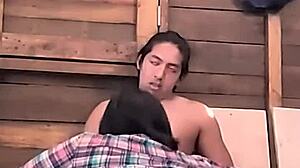 i fucked the tanned milf neighbor at the rancho with blowjob and handjob